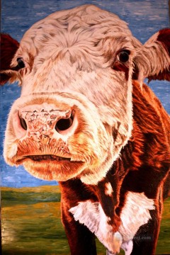 holy cow Oil Paintings